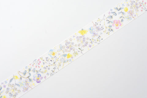 Papier Platz x Nakauchi Waka - Pale Flower Masking Tape