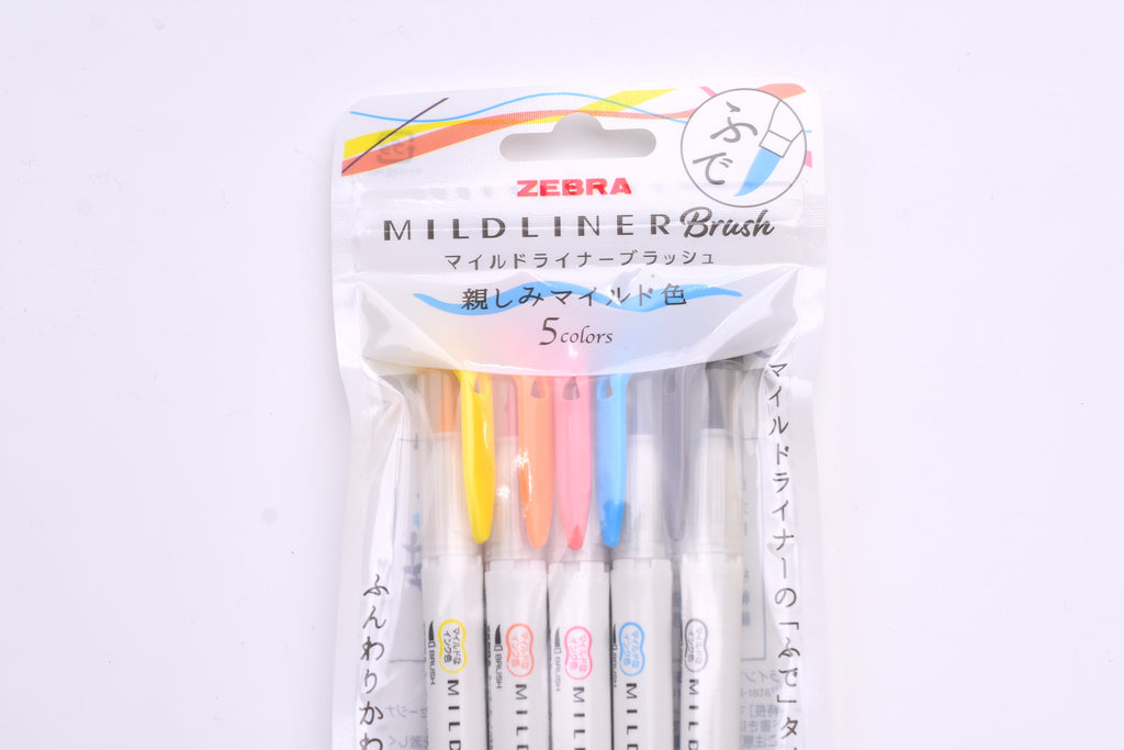 Zebra Mildliner Dual Tip Brush Pen