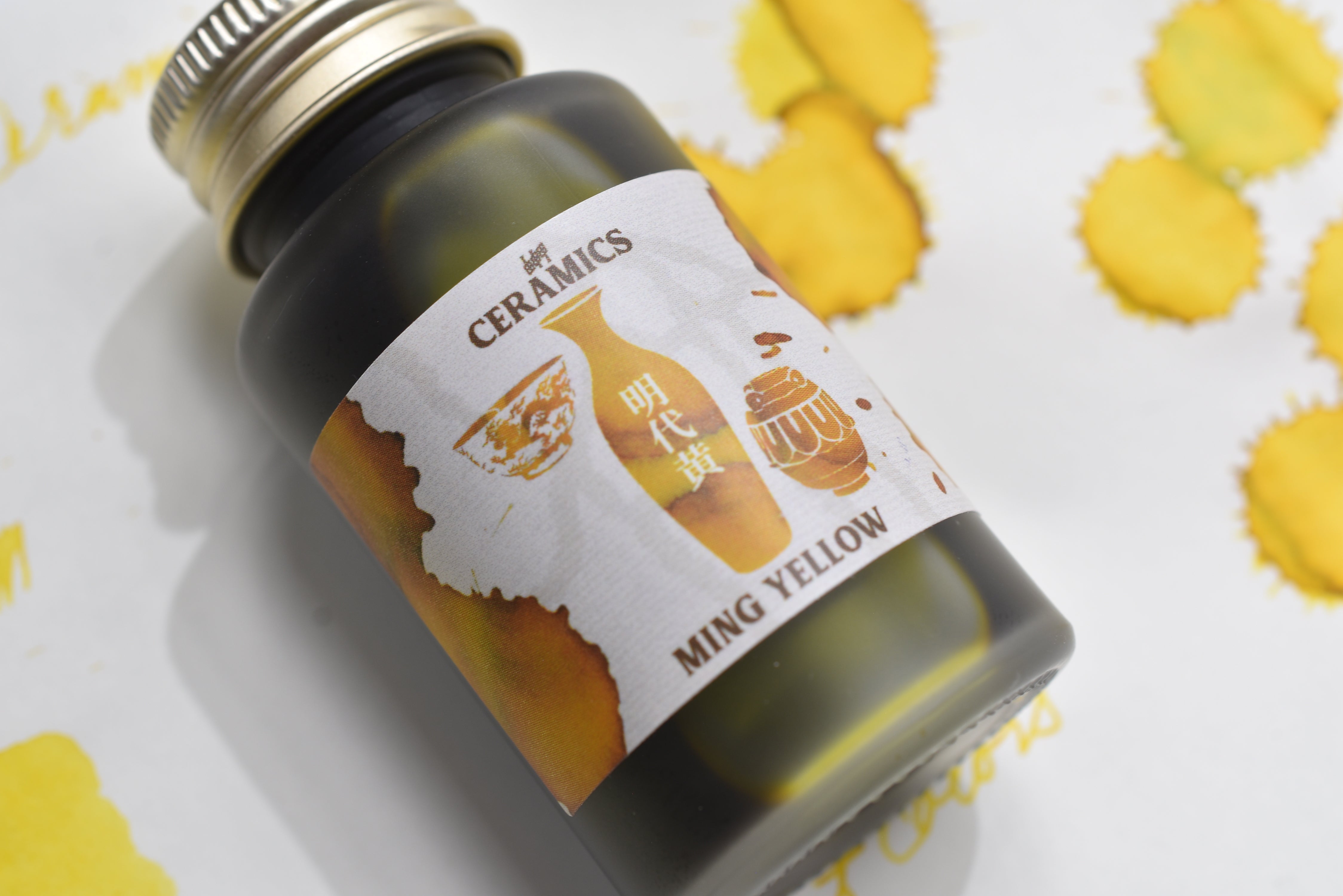 Yoseka Ceramics Ink Series - Ming Yellow