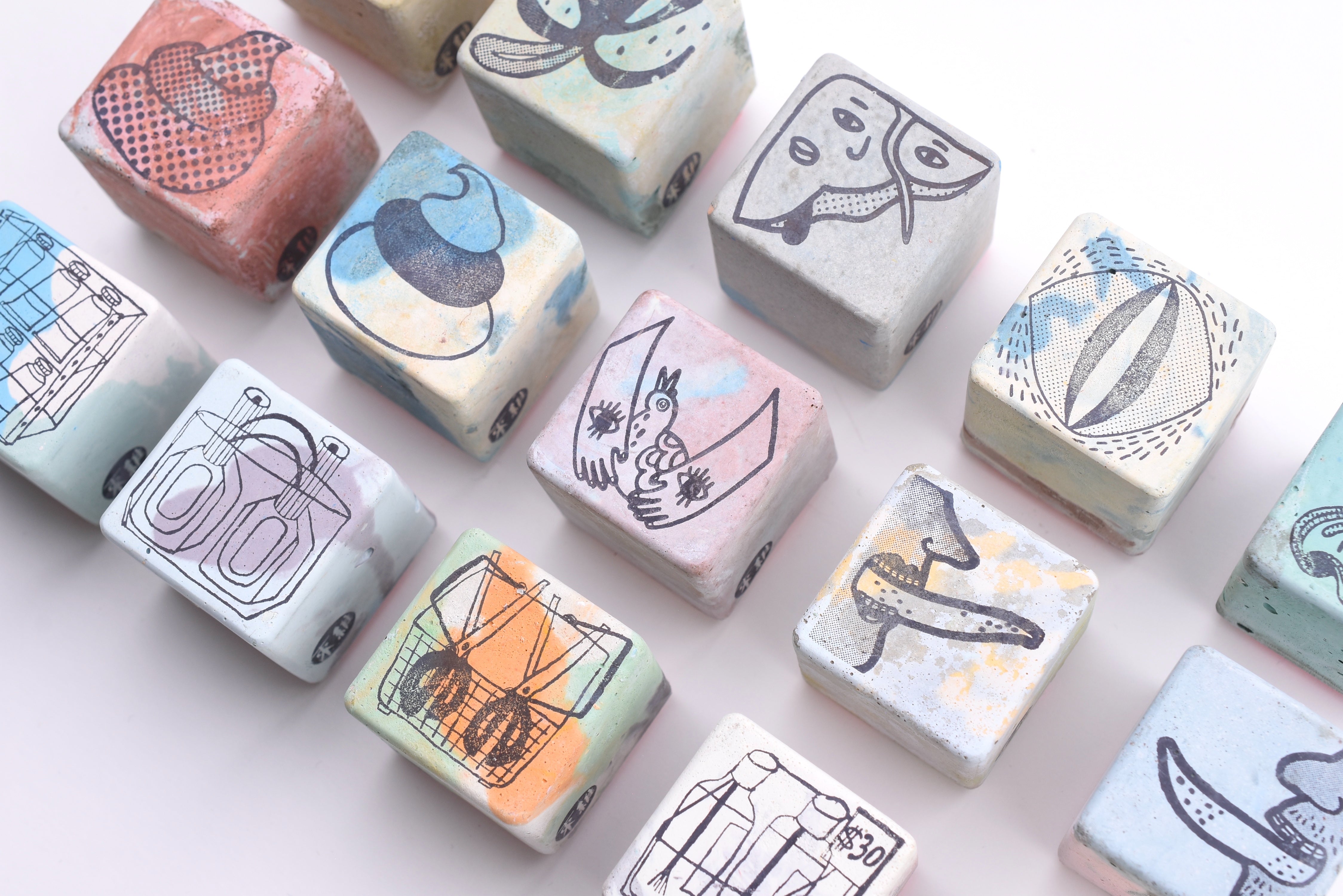 Dan Wei Industry - Cement Rubber Stamp - Motifs