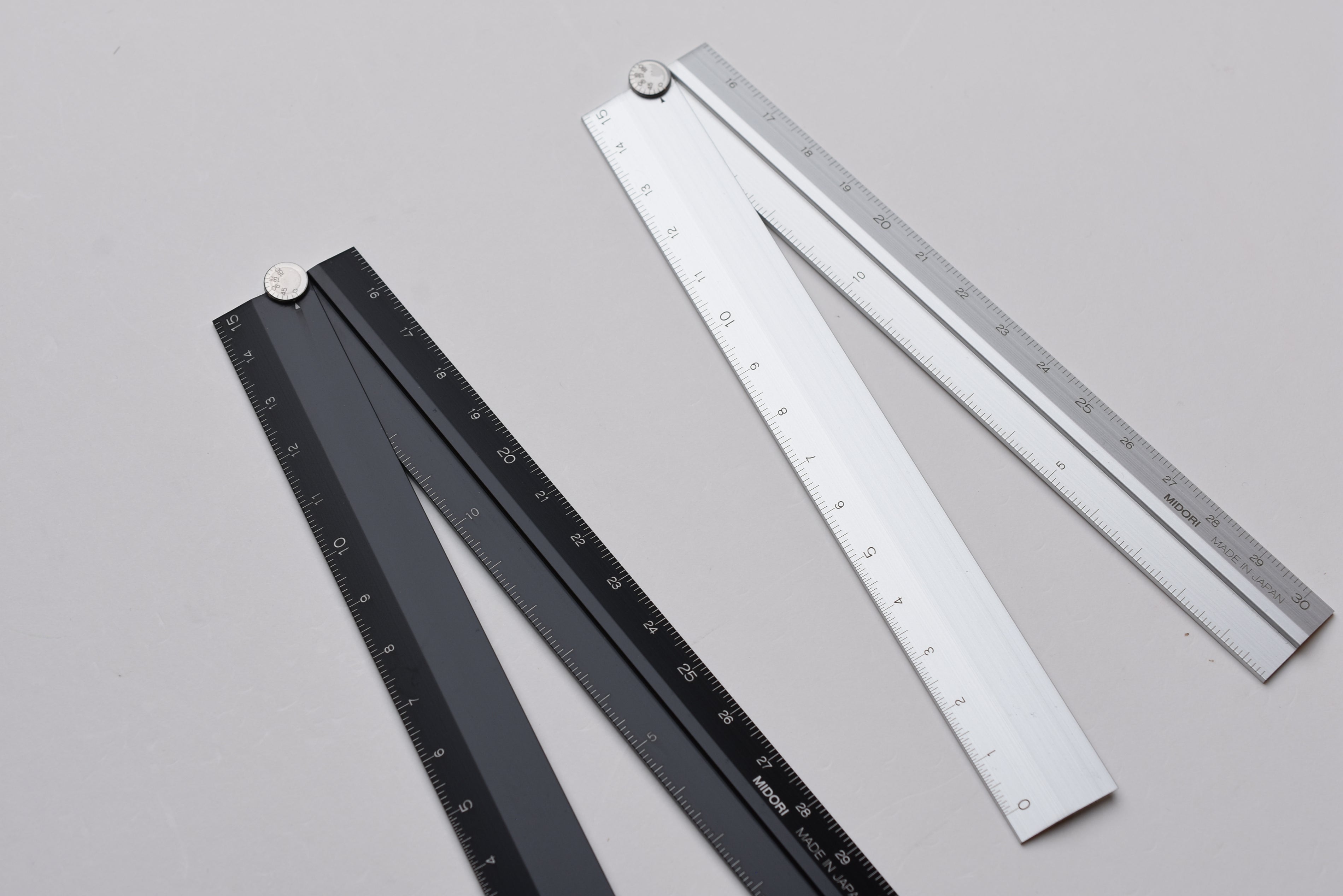 Midori Aluminum Multi Ruler – Yoseka Stationery
