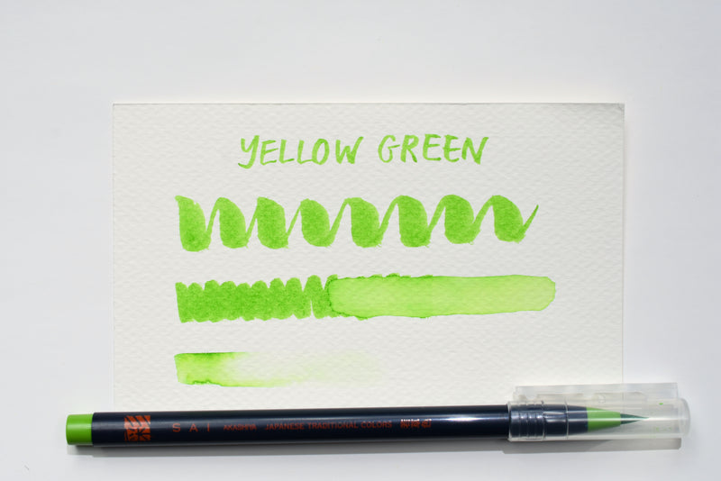 Review: Akashiya Sai Watercolor Brush Pen 20-Color Set - The Well