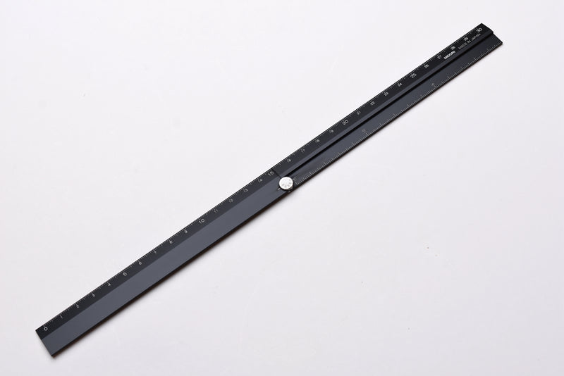 Midori Multi Aluminium 30cm Black Ruler
