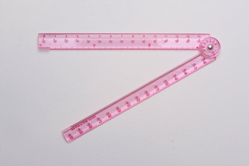 Midori Compact CL Multi Ruler 30cm Clear (42237006)