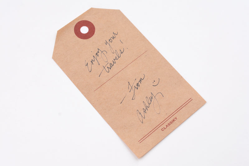 [Classiky] Wax Paper Tag (2 pieces)