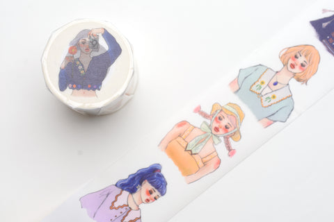 La Dolce Vita Washi Tape - The Song of A Hundred Flowers