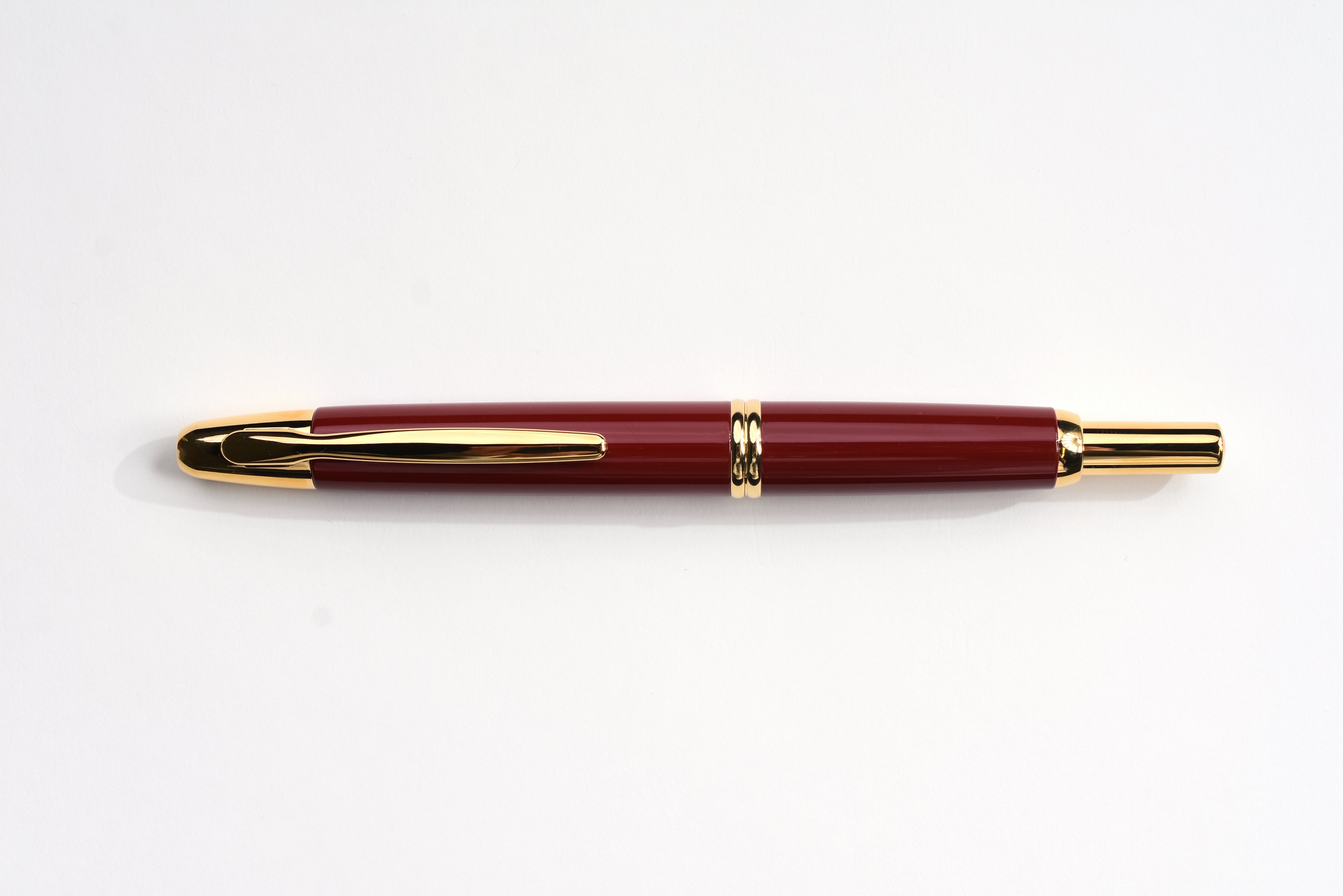 Pilot Vanishing Point - Red - Gold Trim