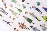 La Dolce Vita A5 Sticker Sheet - Girl's Mind