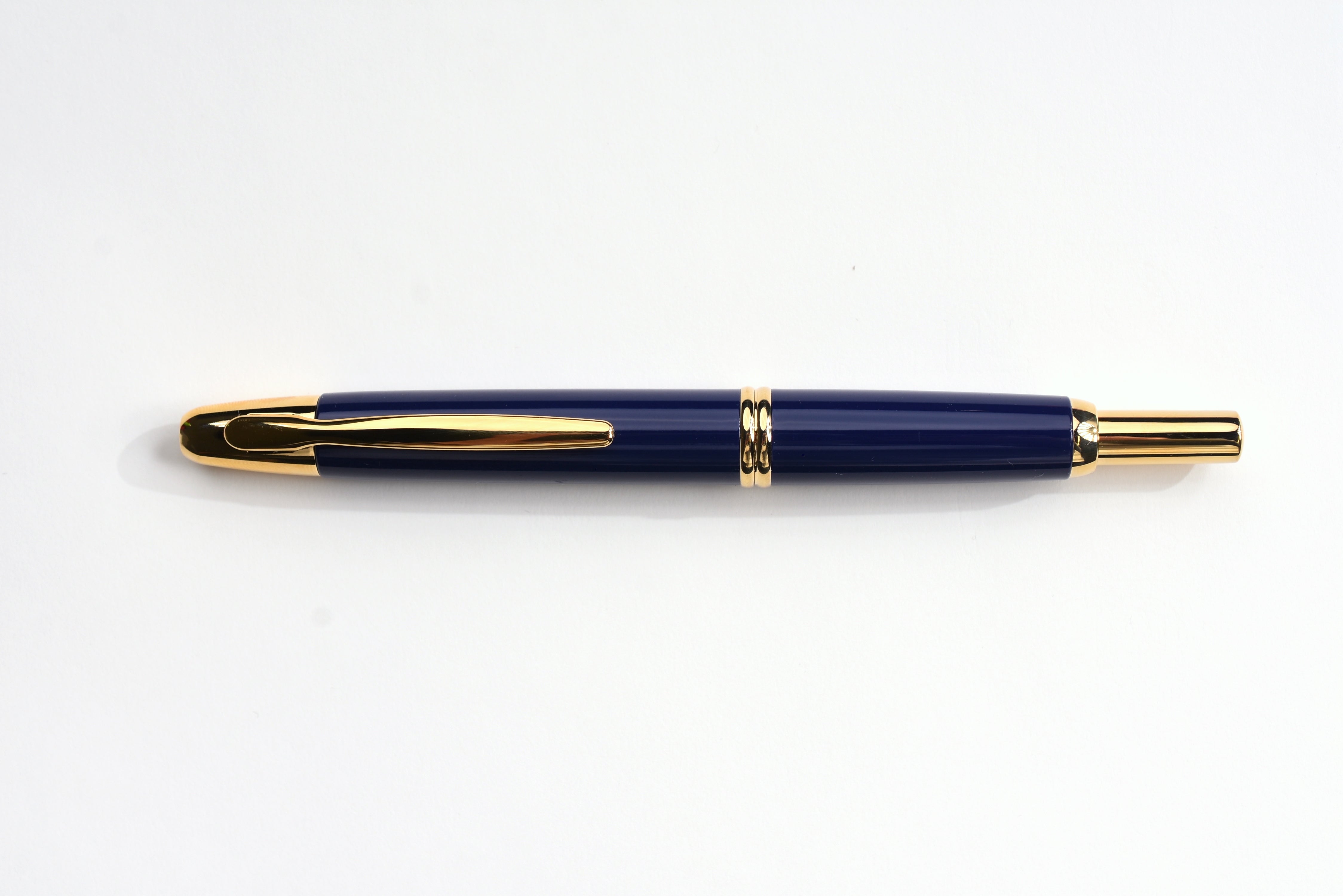 Pilot Vanishing Point - Blue - Gold Trim