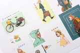 La Dolce Vita Stamp Sticker Sheet - Bon Voyage