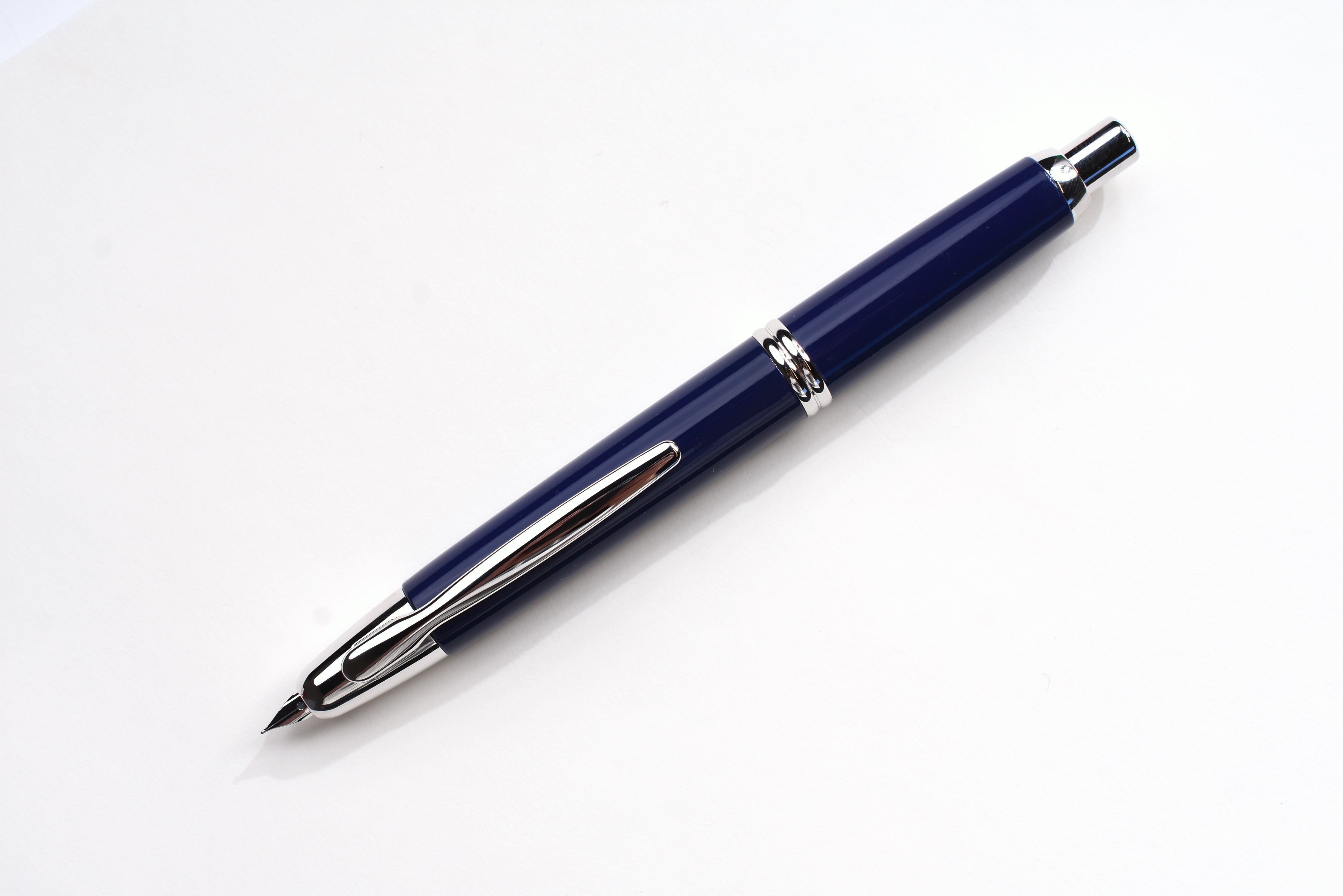 Pilot Vanishing Point - Blue - Rhodium Trim