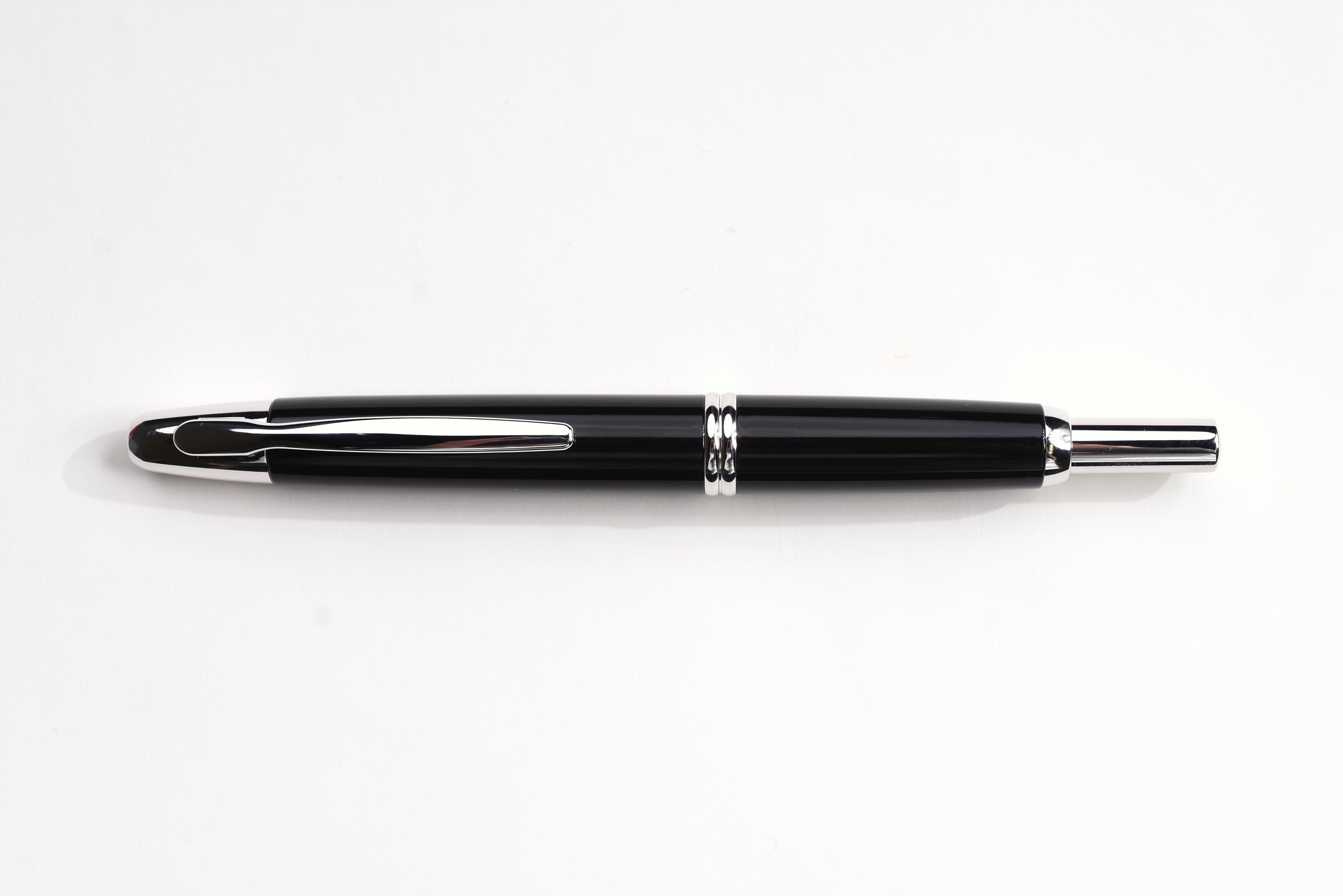 Pilot Vanishing Point - Black - Rhodium Trim