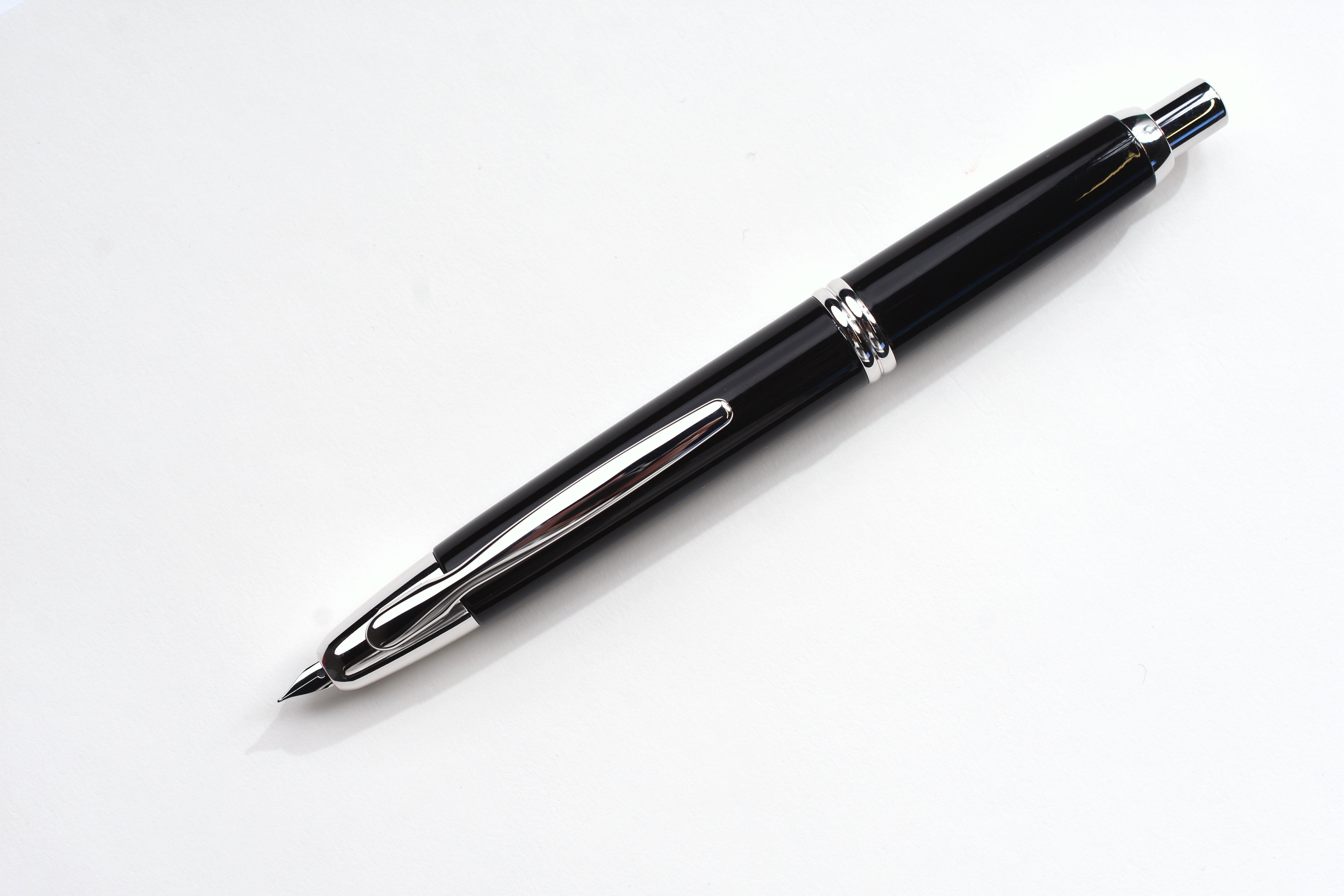 Pilot Vanishing Point - Black - Rhodium Trim