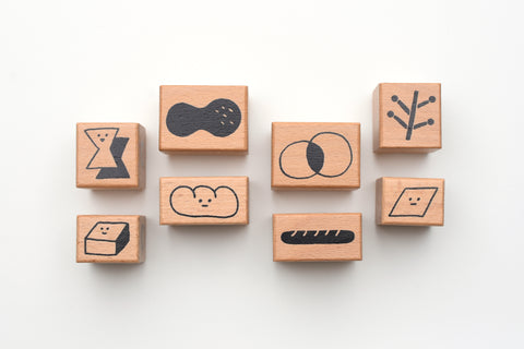 Yohand Studio Wooden Stamp Set - Shapes