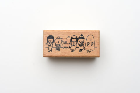 Yohand Studio Wooden Stamp - Friends