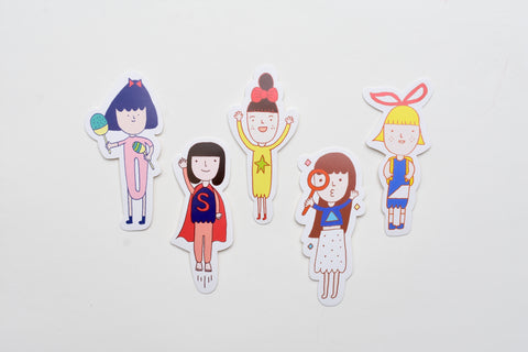 Yohand Studio Sticker Pack - Yohand Supergirl and Friends