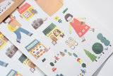 Furukawa Paper Me Time Decoration Sticker Sheet - Going Out