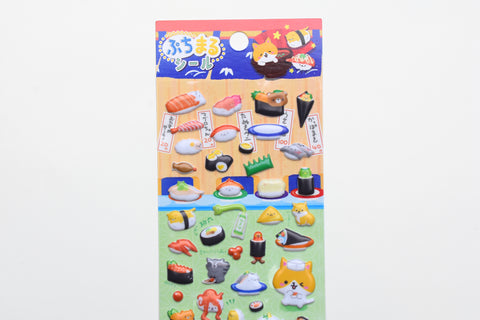 Puffy Stickers - Sushi