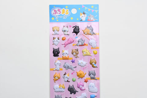 Puffy Stickers - Cat