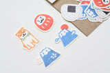 Furukawa Paper "Pochitto" Flake Sticker - Japan