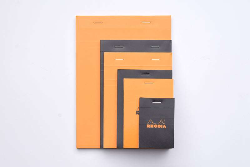 Rhodia No. 13 A6 Notepad - Orange, Lined