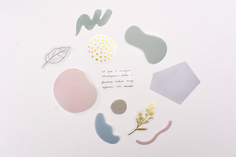 Q-Lia Nuancey Palette Flake Sticker - Soleil