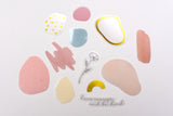 Q-Lia Nuancey Palette Flake Sticker - Chouchou