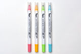 Kuretake ZIG Clean Color Dot Marker - 4 Color Set