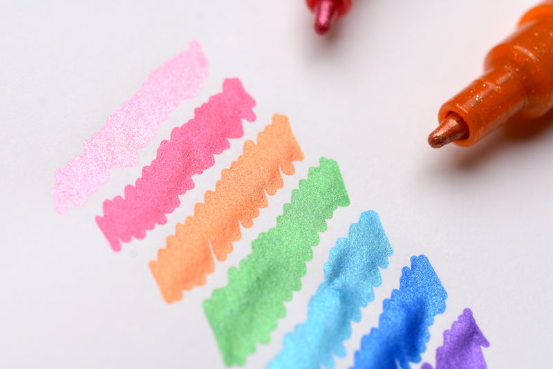 Marker Review: Uni Posca Glitter Paint Marker Set - The Well-Appointed Desk