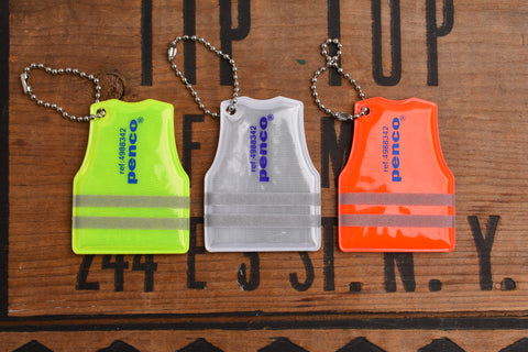 Penco Safety Vest Reflective Keychain