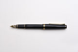 Pilot Falcon Fountain Pen - Black/Gold