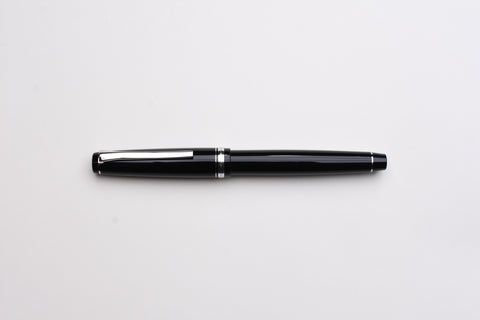 Pilot Falcon Fountain Pen - Black/Rhodium