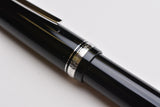 Pilot Falcon Fountain Pen - Black/Rhodium