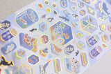 Kamio Street Map Stickers - Aquarium