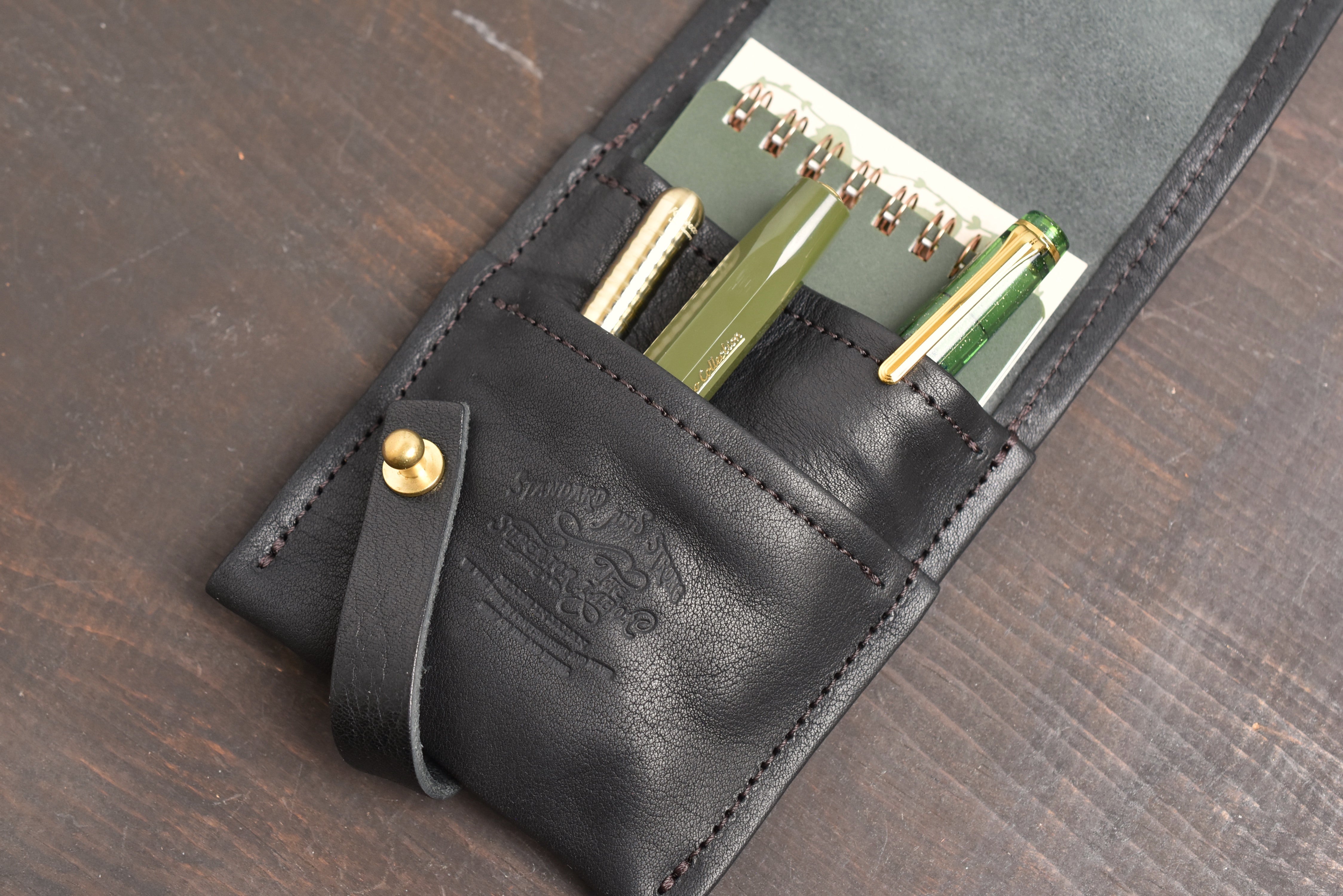 The Superior Labor Leather Tool Holder - Black – Yoseka Stationery