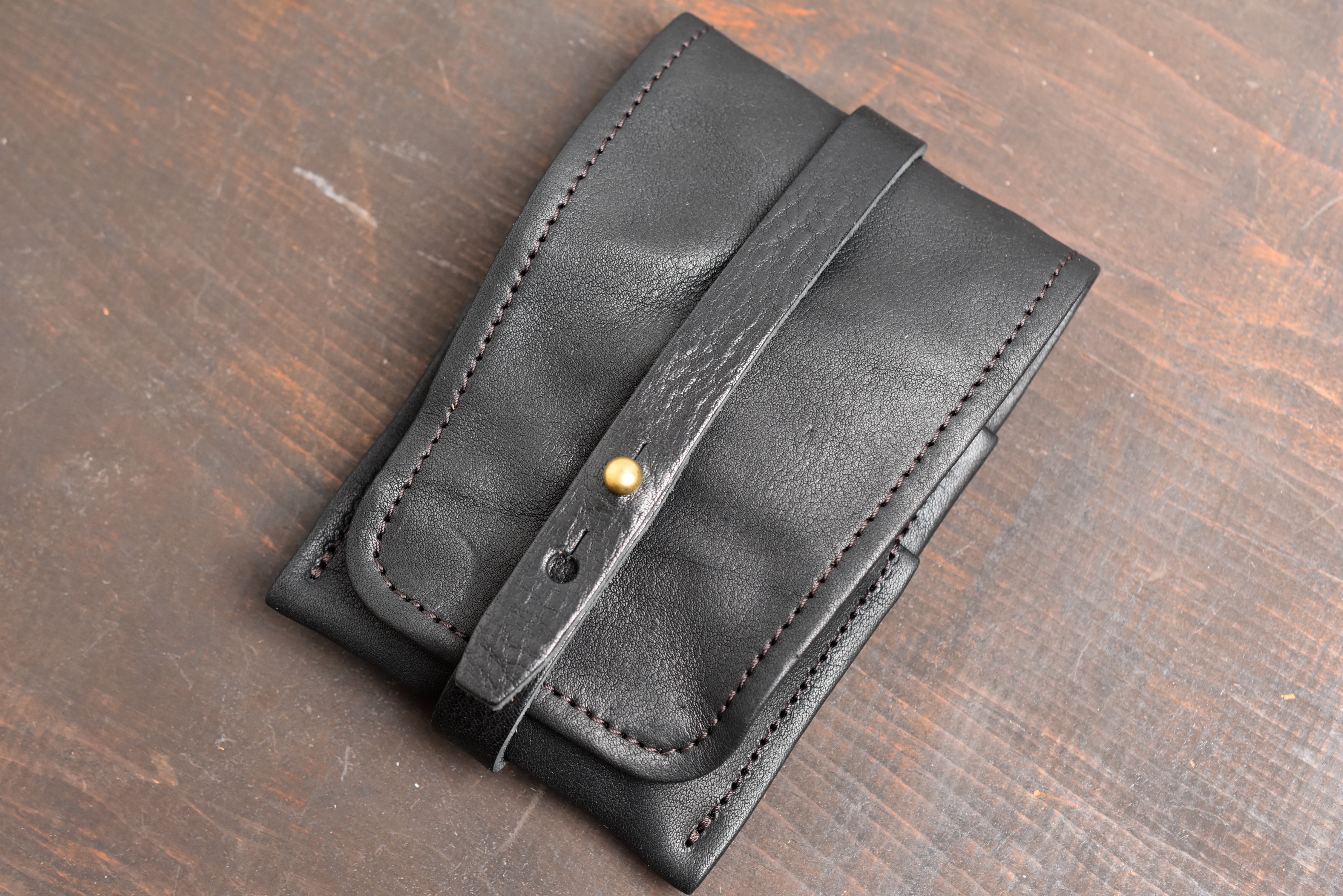 The Superior Labor Leather Tool Holder - Black – Yoseka Stationery