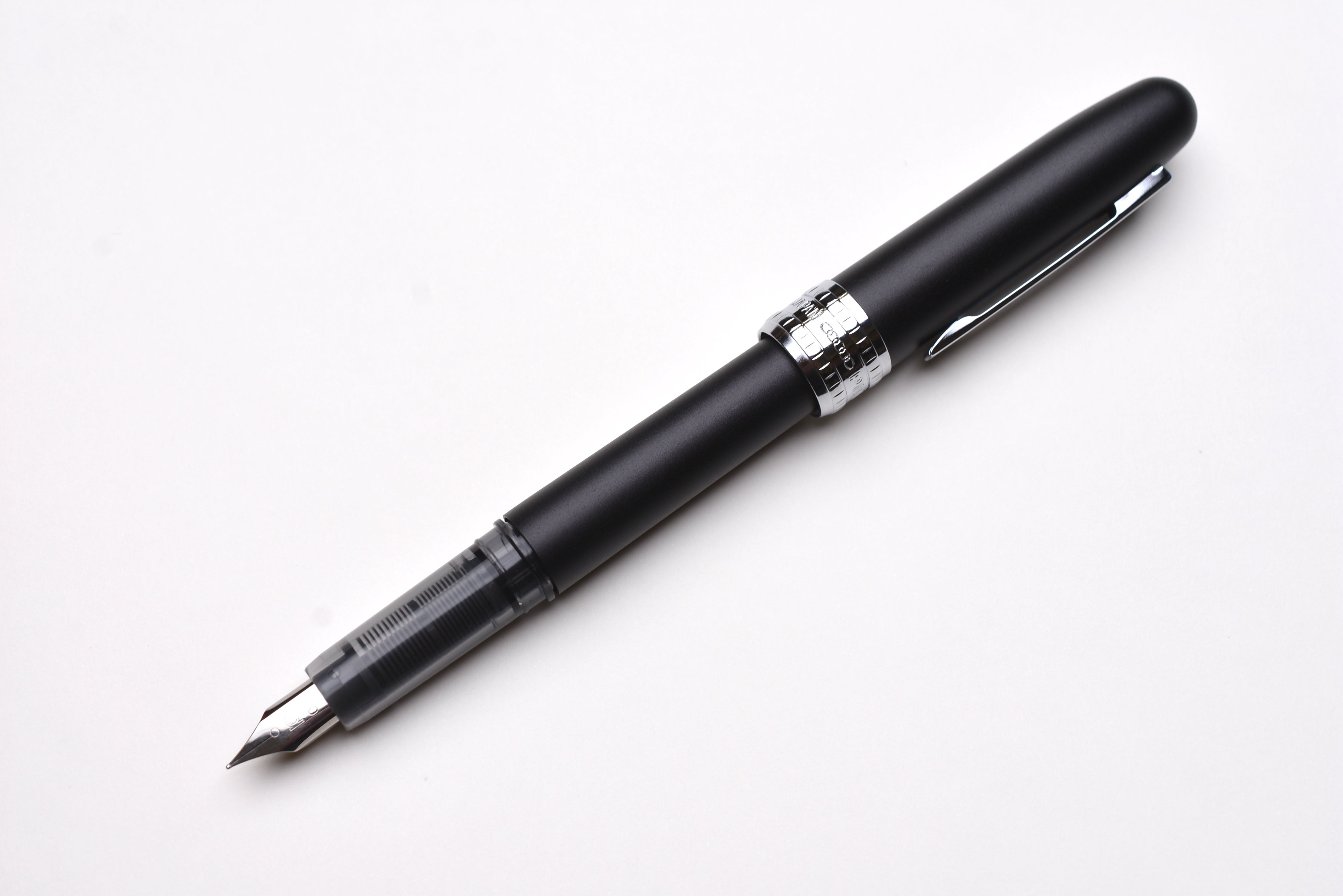 Platinum Plaisir Fountain Pen - Black Mist