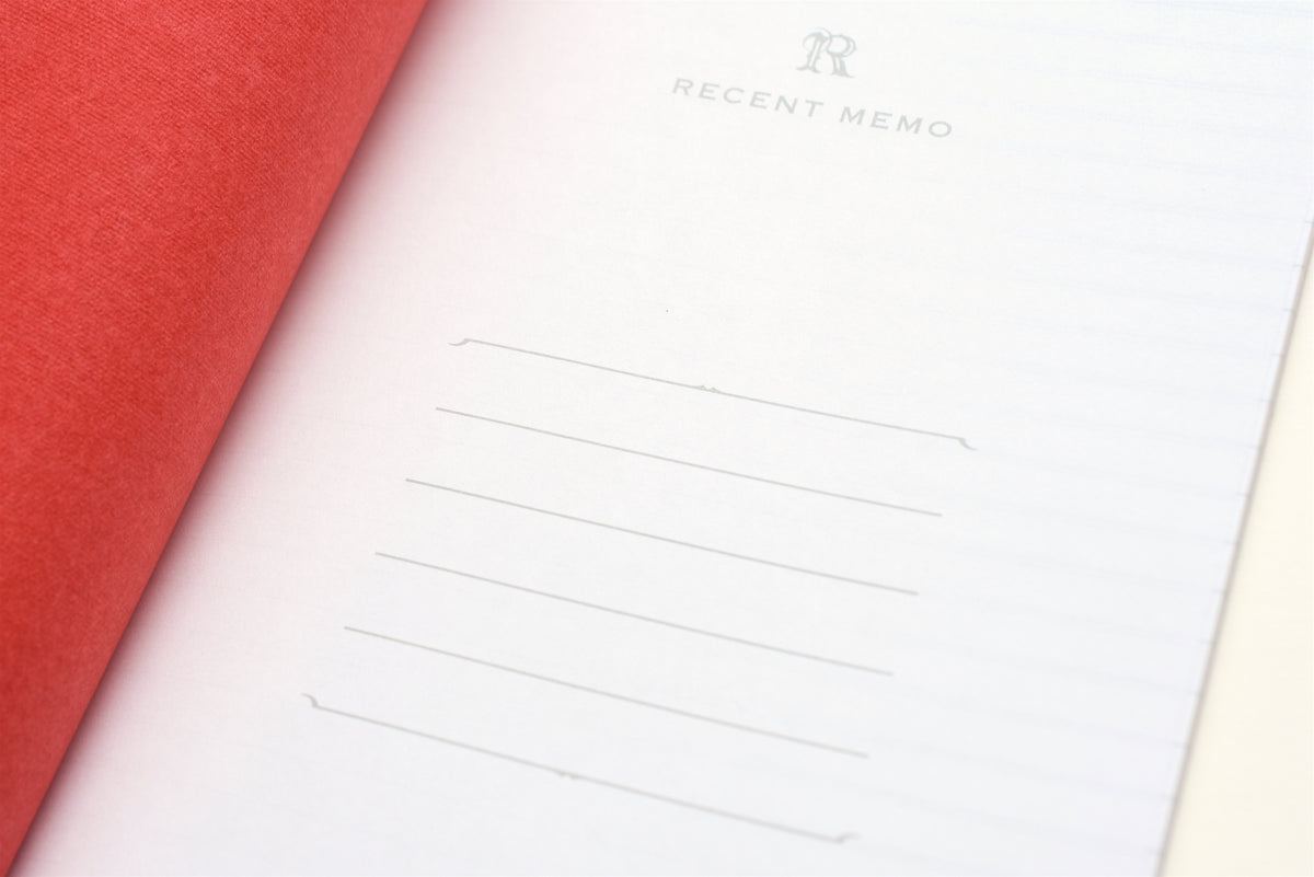 Life Recent Memo - A5 - Lined – Yoseka Stationery