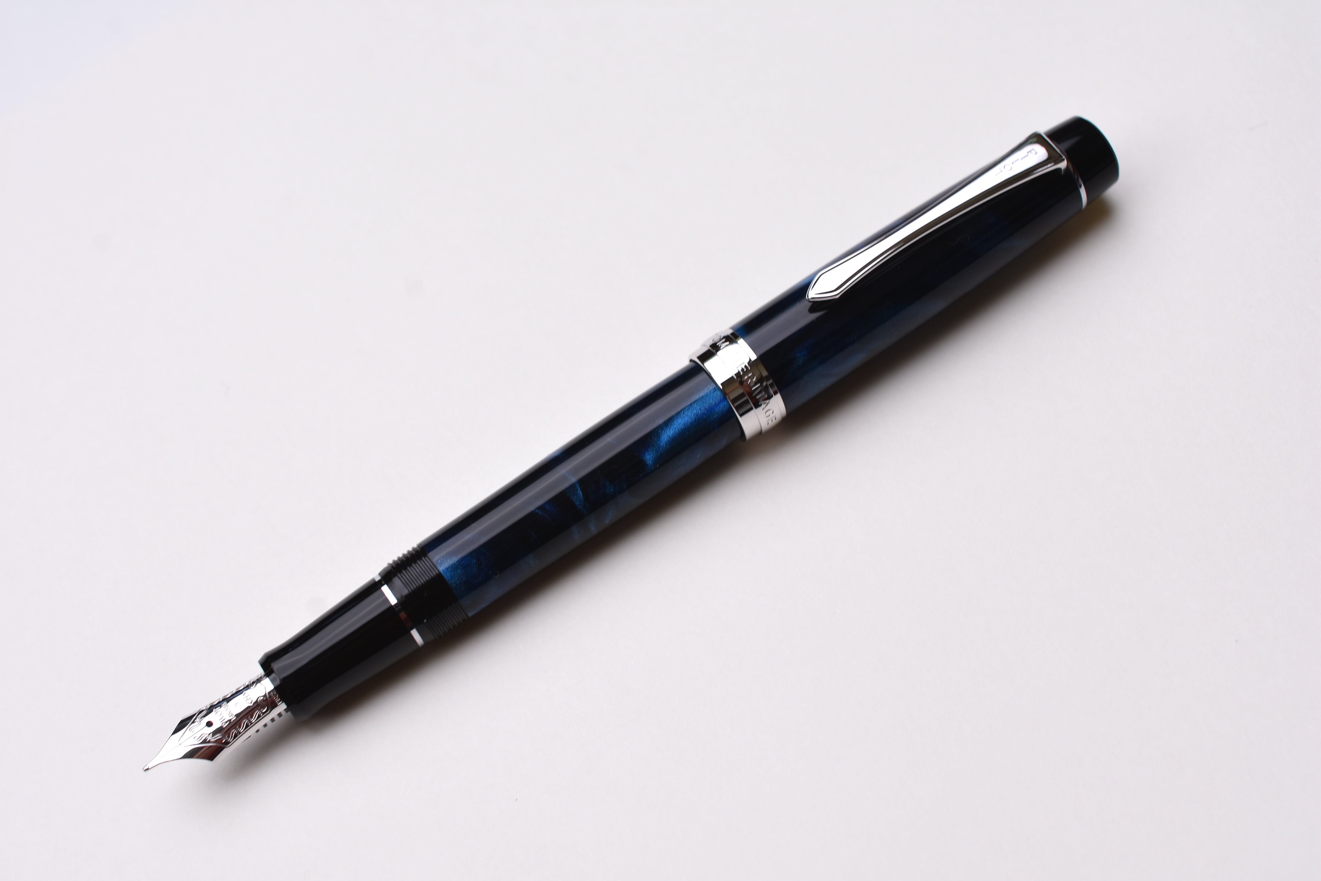 Pilot Custom Heritage SE Fountain Pen - Blue Marble