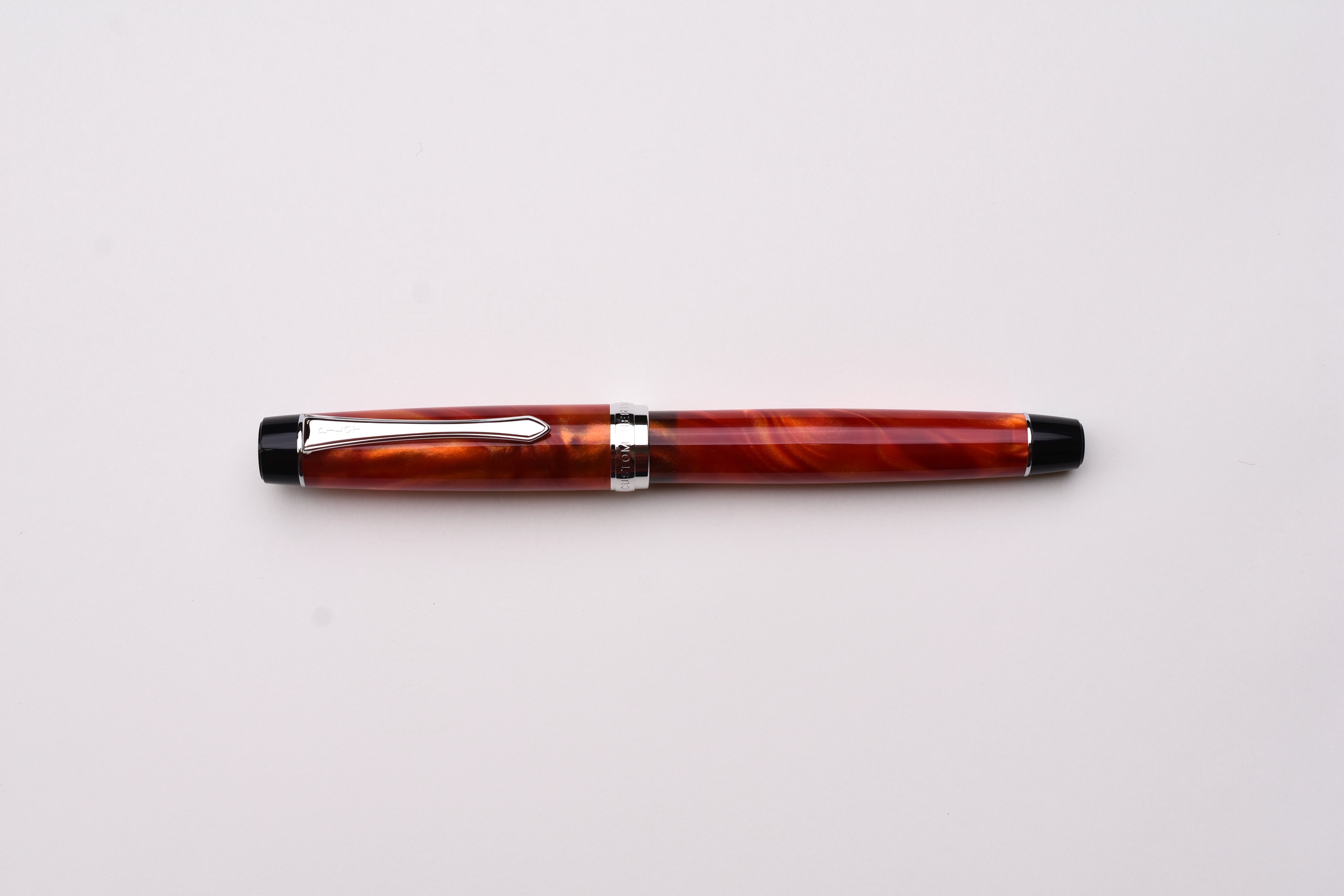 Pilot Custom Heritage SE Fountain Pen - Orange Marble