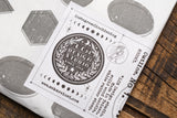 LCN Outline Mounted Rubber Stamp Set No. 1