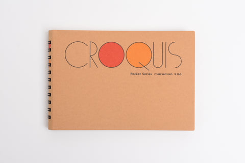 Croquis Sketchbook - Pocket Series - 96.4 gsm Cotton Paper