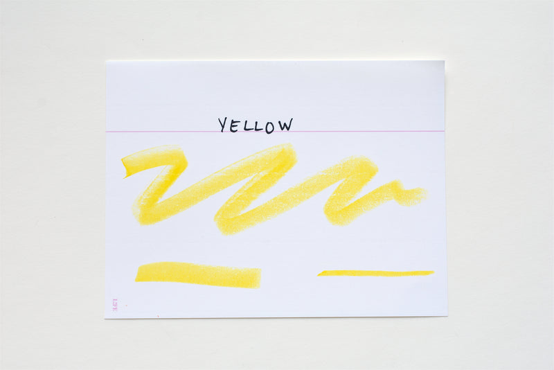 Kokuyo PASTA Soft Marker - Fluorescent Yellow – Yoseka Stationery