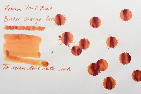 Lennon Tool Bar - Taiwan Tea Set - Bitter Orange Tea Ink