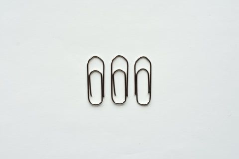 Nickel Plated Paper Clips - Size 4