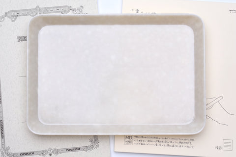 Hightide Marble Desk Tray - Medium - Ivory
