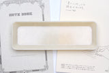 Hightide Marble Pen Tray - Ivory