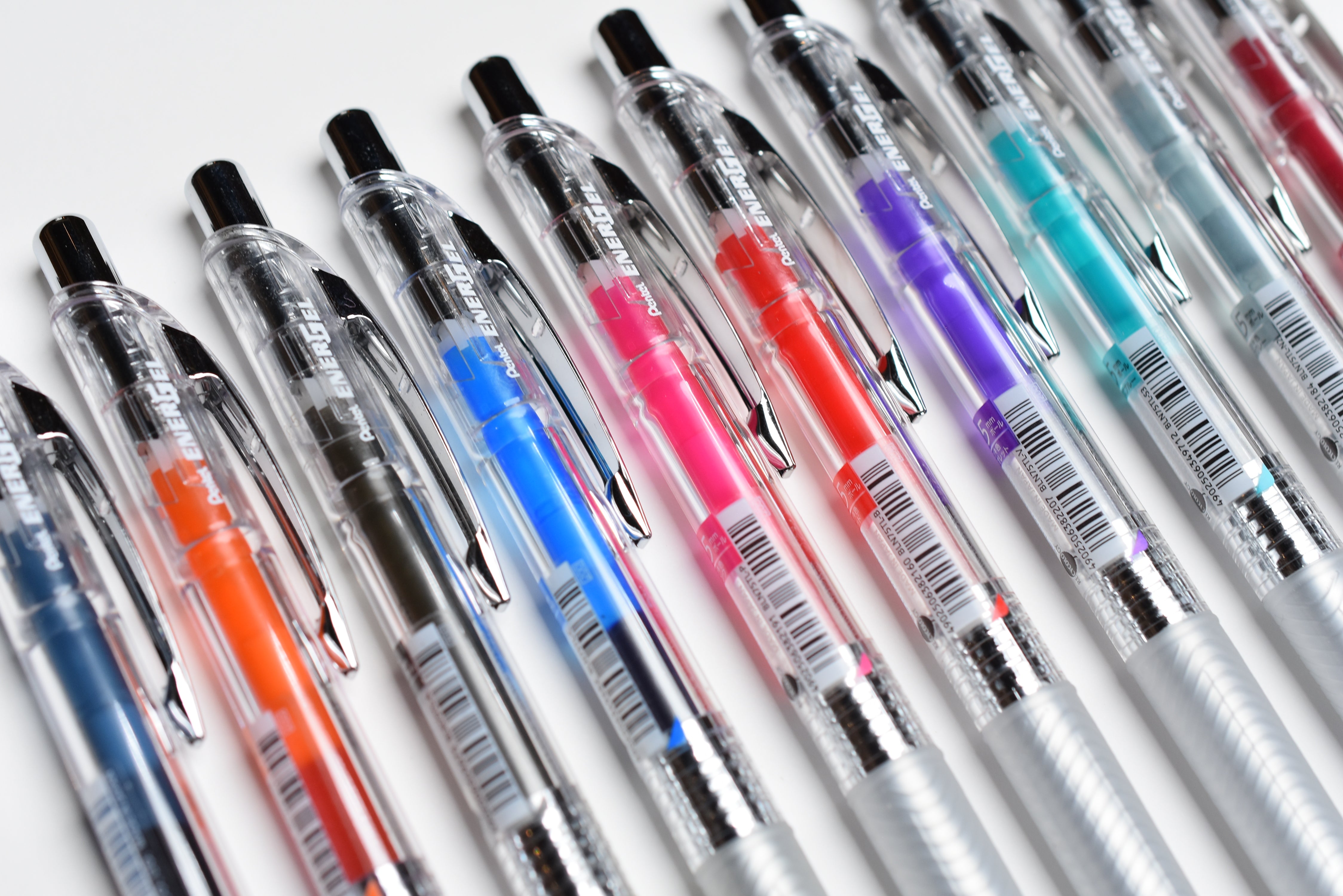 Pentel EnerGel Infree - 0.5mm - 10 Color Set