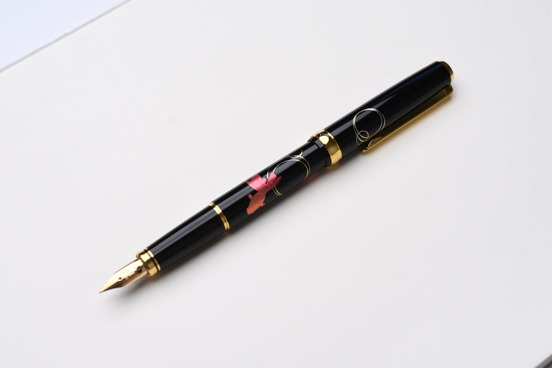 Japanese Pure gold leaf ballpoint pen with Box (2 sets)