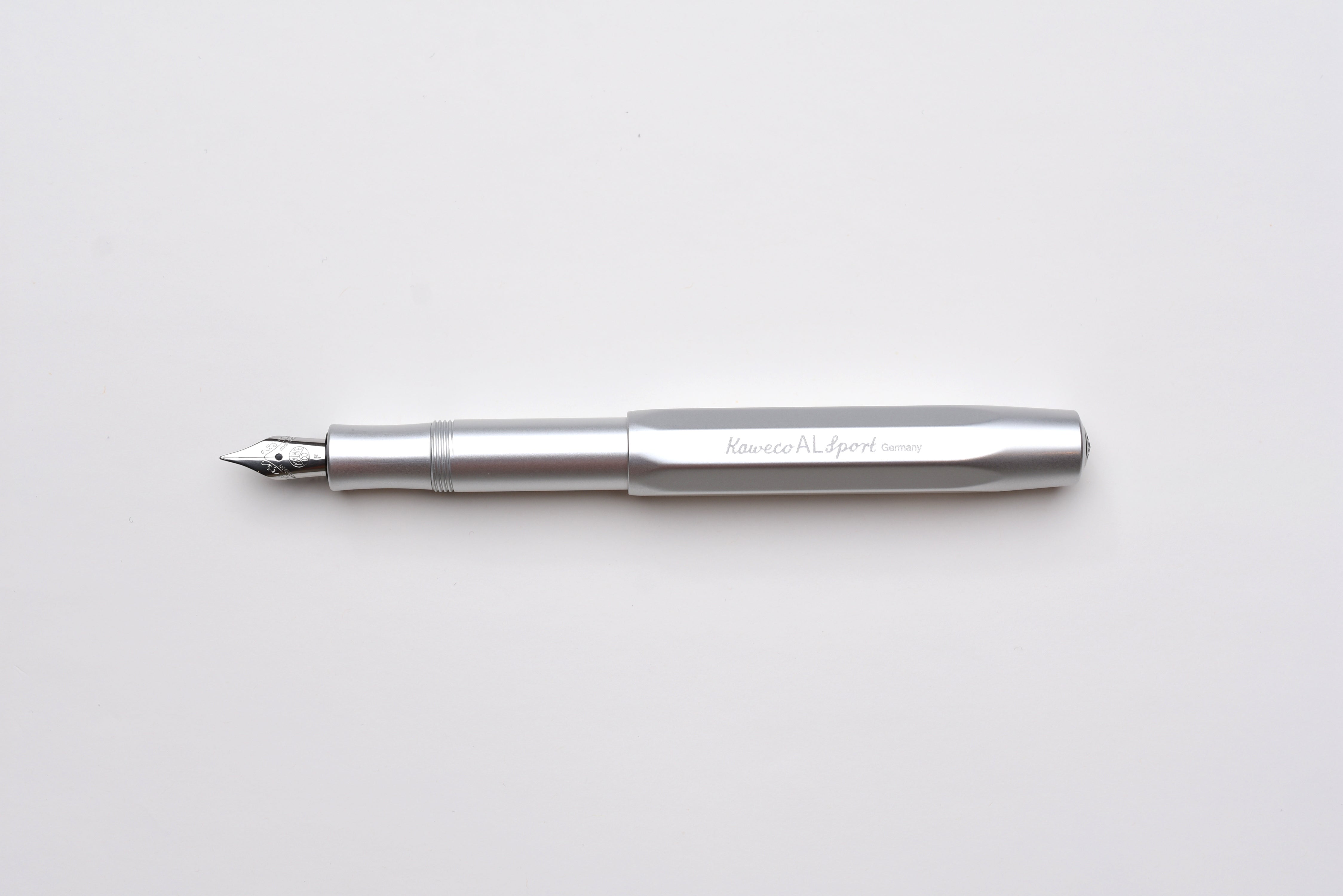 Kaweco AL Sport Fountain Pen - Silver - Write GEAR Kaweco AL Sport Fountain Pen - Silver - Write GEAR